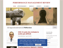 Tablet Screenshot of performancemanagementreview.org